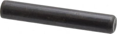 Holo-Krome - 3/8" Diam x 2-1/4" Pin Length Grade 8 Alloy Steel Standard Dowel Pin - Black Luster Finish, C 47-58 & C 60 (Surface) Hardness, 1 Beveled & 1 Rounded End - Americas Industrial Supply