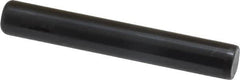 Holo-Krome - 3/8" Diam x 2-1/2" Pin Length Grade 8 Alloy Steel Standard Dowel Pin - Black Luster Finish, C 47-58 & C 60 (Surface) Hardness, 1 Beveled & 1 Rounded End - Americas Industrial Supply