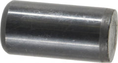 Holo-Krome - 5/8" Diam x 1-1/4" Pin Length Grade 8 Alloy Steel Standard Dowel Pin - Black Luster Finish, C 47-58 & C 60 (Surface) Hardness, 1 Beveled & 1 Rounded End - Americas Industrial Supply