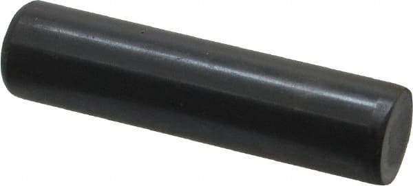 Holo-Krome - 5/8" Diam x 2-1/2" Pin Length Grade 8 Alloy Steel Standard Dowel Pin - Black Luster Finish, C 47-58 & C 60 (Surface) Hardness, 1 Beveled & 1 Rounded End - Americas Industrial Supply