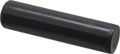 Holo-Krome - 5/8" Diam x 2-1/2" Pin Length Grade 8 Alloy Steel Standard Dowel Pin - Black Luster Finish, C 47-58 & C 60 (Surface) Hardness, 1 Beveled & 1 Rounded End - Americas Industrial Supply