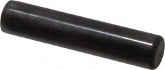Holo-Krome - 3/4" Diam x 3-1/2" Pin Length Grade 8 Alloy Steel Standard Dowel Pin - Black Luster Finish, C 47-58 & C 60 (Surface) Hardness, 1 Beveled & 1 Rounded End - Americas Industrial Supply