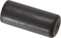 Holo-Krome - 7/8" Diam x 2" Pin Length Grade 8 Alloy Steel Standard Dowel Pin - Black Luster Finish, C 47-58 & C 60 (Surface) Hardness, 1 Beveled & 1 Rounded End - Americas Industrial Supply