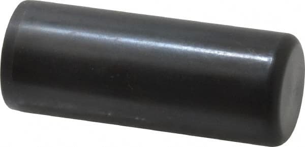 Holo-Krome - 1" Diam x 2-1/2" Pin Length Grade 8 Alloy Steel Standard Dowel Pin - Black Luster Finish, C 47-58 & C 60 (Surface) Hardness, 1 Beveled & 1 Rounded End - Americas Industrial Supply