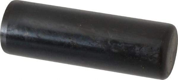 Holo-Krome - 1" Diam x 3" Pin Length Grade 8 Alloy Steel Standard Dowel Pin - Black Luster Finish, C 47-58 & C 60 (Surface) Hardness, 1 Beveled & 1 Rounded End - Americas Industrial Supply