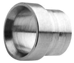 Made in USA - 1" Tube OD, 37° Stainless Steel Flared Tube Sleeve - Unthreaded Flare Ends - Americas Industrial Supply