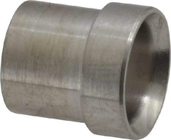 Made in USA - 3/8" Tube OD, 37° Stainless Steel Flared Tube Sleeve - Unthreaded Flare Ends - Americas Industrial Supply