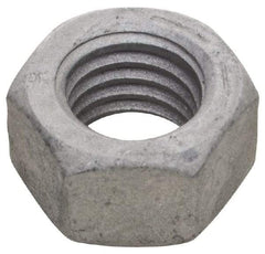 Armor Coat - 3/4-10 UNC Steel Right Hand Hex Nut - 1-1/8" Across Flats, 41/64" High, Armor Coat Finish - Americas Industrial Supply