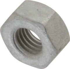 Armor Coat - 1/4-28 UNF Steel Right Hand Hex Nut - 7/16" Across Flats, 7/32" High, Armor Coat Finish - Americas Industrial Supply