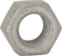 Armor Coat - 7/16-20 UNF Steel Right Hand Hex Nut - 11/16" Across Flats, 3/8" High, Armor Coat Finish - Americas Industrial Supply