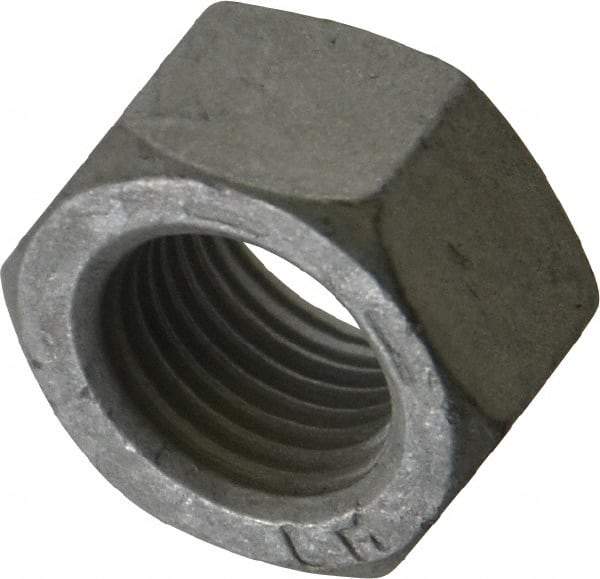 Armor Coat - 1/2-20 UNF Steel Right Hand Hex Nut - 3/4" Across Flats, 7/16" High, Armor Coat Finish - Americas Industrial Supply