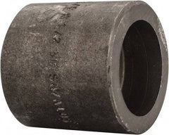 Made in USA - Size 3/4 x 1/2", Class 3,000, Forged Carbon Steel Black Pipe Reducing Coupling - 3,000 psi, Socket Weld End Connection - Americas Industrial Supply