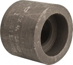 Made in USA - Size 1 x 3/4", Class 3,000, Forged Carbon Steel Black Pipe Reducing Coupling - 3,000 psi, Socket Weld End Connection - Americas Industrial Supply