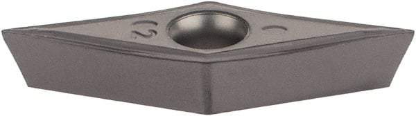 Iscar - VCMT330 SM Grade IC907 Carbide Turning Insert - 35° Diamond, 3/8" Inscr Circle, 3/16" Thick, 0.0079" Corner Radius - Americas Industrial Supply