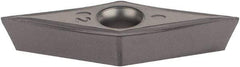 Iscar - VCMT330 SM Grade IC907 Carbide Turning Insert - 35° Diamond, 3/8" Inscr Circle, 3/16" Thick, 0.0079" Corner Radius - Americas Industrial Supply