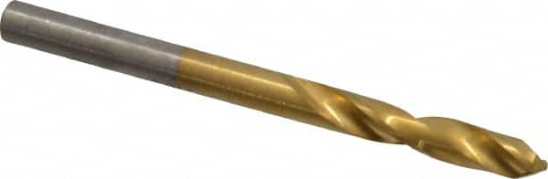 Chicago-Latrobe - #18 135° Spiral Flute High Speed Steel Screw Machine Drill Bit - Americas Industrial Supply