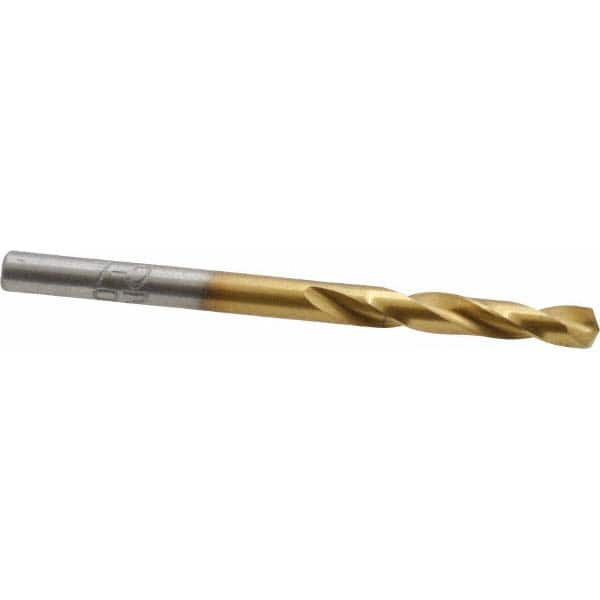 Chicago-Latrobe - #28 135° Spiral Flute High Speed Steel Screw Machine Drill Bit - Americas Industrial Supply