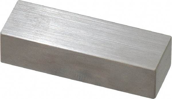 Mitutoyo - 0.45" Rectangular Steel Gage Block - Accuracy Grade AS-1, Includes Certificate of Inspection - Americas Industrial Supply