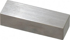 Mitutoyo - 0.45" Rectangular Steel Gage Block - Accuracy Grade AS-1, Includes Certificate of Inspection - Americas Industrial Supply