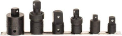 SK - 6 Piece Impact Universal & Socket Adapter Set - Impact 3/8F x 1/2M, 1/2F x 3/8M, 1/2F x 3/4M, 3/4F x 1/2M" Impact 1/4, 3/8, 1/2" - Americas Industrial Supply