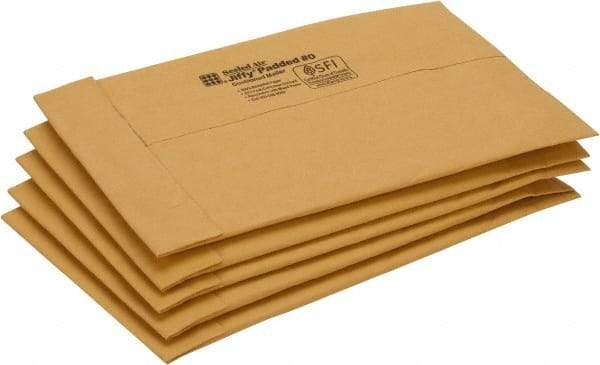 Made in USA - 10" Long x 6" Wide Regular Jiffy Padded Mailer - Americas Industrial Supply