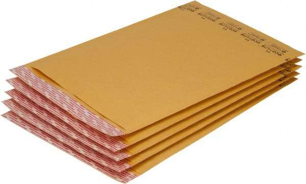 Made in USA - 14-1/2" Long x 9-1/2" Wide Peel-Off Self-Seal Jiffylite Bubble Cushioned Mailer - Americas Industrial Supply