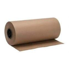 Made in USA - 720' Long x 18" Wide Roll of Recycled Kraft Paper - 8-1/2" OD, 50 Lb Paper Weight, 20 Lb per Roll - Americas Industrial Supply