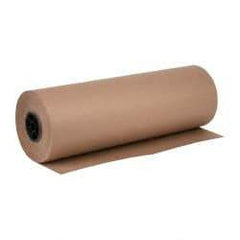 Made in USA - 720' Long x 24" Wide Roll of Recycled Kraft Paper - 8-1/2" OD, 50 Lb Paper Weight, 26 Lb per Roll - Americas Industrial Supply