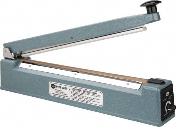 Value Collection - 16" Max Seal, 6 mil Thick, Table Top Thermal Impulse Sealer - 750 Watts - Americas Industrial Supply