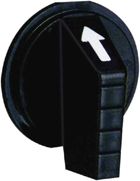 Square D - 30mm, Black, Selector Switch Operating Knob - For Use with Selector Switch - Americas Industrial Supply