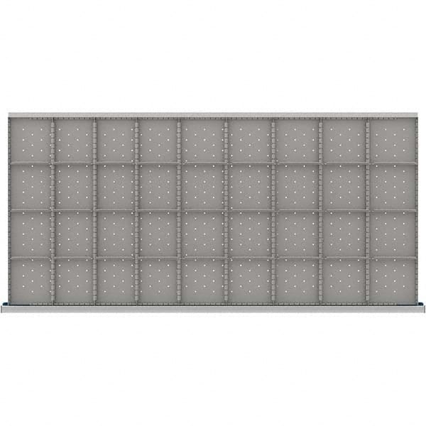 LISTA - 36-Compartment Drawer Divider Layout for 3.15" High Drawers - Americas Industrial Supply