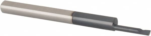 Scientific Cutting Tools - 0.06" Min Bore Diam, 0.3" Max Bore Depth, 1/8 Shank Diam, Boring Bar - Americas Industrial Supply