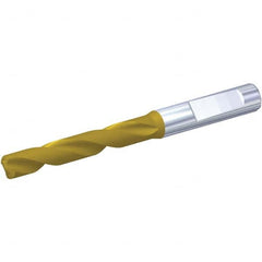 Kennametal - 10.3mm 140° Spiral Flute Solid Carbide Screw Machine Drill Bit - Americas Industrial Supply