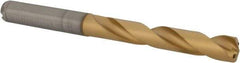 Kennametal - 5/16" 140° Solid Carbide Jobber Drill - Multilayer TiAlN Finish, Right Hand Cut, Spiral Flute, Straight Shank, 91mm OAL, Standard Point - Americas Industrial Supply