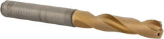 Kennametal - 19/64" 135° Spiral Flute Solid Carbide Screw Machine Drill Bit - Americas Industrial Supply