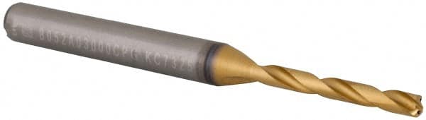 Kennametal - 3mm 140° Solid Carbide Jobber Drill - Americas Industrial Supply