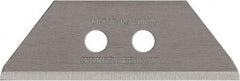 Martor USA - Carbon Steel Utility Knife Blade - 2-3/16" Blade Length, 0.025" Blade Thickness - Americas Industrial Supply