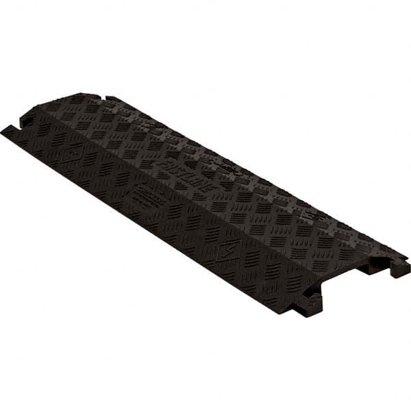 Checkers - On Floor Cable Covers Cover Material: Polyurethane Number of Channels: 1 - Americas Industrial Supply