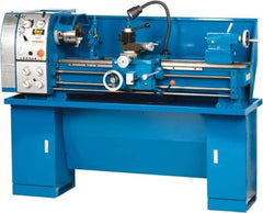 Enco - 13" Swing, 40" Between Centers, 110/220 Volt, Single Phase Bench Lathe - 5MT Taper, 1-1/2 hp, 65 to 1,810 RPM, 1-1/2" Bore Diam, 750mm Deep x 580mm High x 1,676mm Long - Americas Industrial Supply