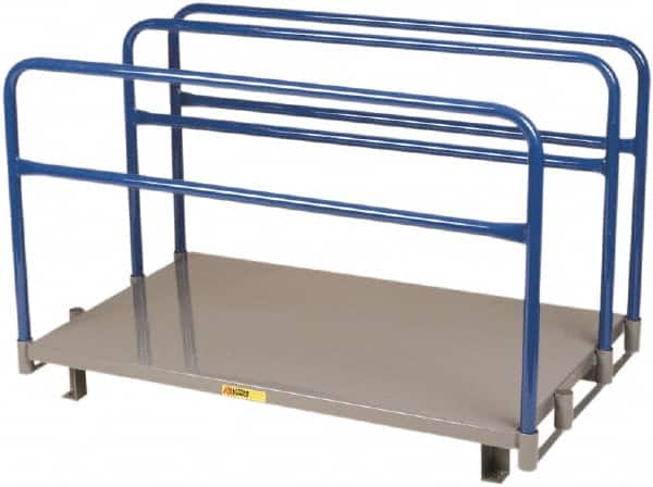 Little Giant - Gray Adjustable Sheet & Panel Rack - 63" Wide x 30" High x 32-1/2" Deep, Steel - Americas Industrial Supply