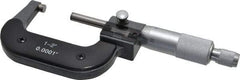Value Collection - 1 to 2" Range, 0.0001" Graduation, Mechanical Outside Micrometer - Ratchet Stop Thimble, Digital Counter - Americas Industrial Supply