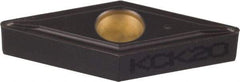 Kennametal - VBMT332 LF Grade KCK20 Carbide Turning Insert - TiCN/Al2O3 Finish, 35° Diamond, 3/8" Inscr Circle, 3/16" Thick, 1/32" Corner Radius - Americas Industrial Supply