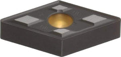 Kennametal - DNMG432 UP Grade KCM15 Carbide Turning Insert - TiCN/Al2O3 Finish, 55° Diamond, 1/2" Inscr Circle, 3/16" Thick, 1/32" Corner Radius - Americas Industrial Supply