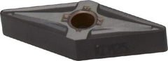Kennametal - VNMG332 MP Grade KCM25 Carbide Turning Insert - TiCN/Al2O3 Finish, 35° Diamond, 3/8" Inscr Circle, 3/16" Thick, 1/32" Corner Radius - Americas Industrial Supply