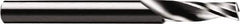 Onsrud - 1/4" Cutting Diam x 3/8" Length of Cut, 1 Flute, Upcut Spiral Router Bit - Uncoated, Right Hand Cut, Solid Carbide, 2-1/2" OAL x 1/4" Shank Diam, Single Edge - Americas Industrial Supply