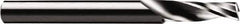 Onsrud - 1/16" Cutting Diam x 1/4" Length of Cut, 1 Flute, Upcut Spiral Router Bit - Uncoated, Right Hand Cut, Solid Carbide, 2" OAL x 1/4" Shank Diam, Single Edge - Americas Industrial Supply