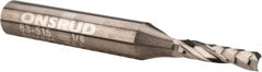 Onsrud - 1/8" Cutting Diam x 1/2" Length of Cut, 1 Flute, Upcut Spiral Router Bit - Uncoated, Right Hand Cut, Solid Carbide, 2" OAL x 1/4" Shank Diam, Single Edge - Americas Industrial Supply