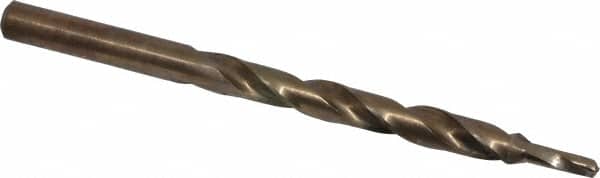 Made in USA - 9/32" Body, 0.142" Step Diam, Straight Shank, Cobalt Subland Step Drill Bit - Americas Industrial Supply