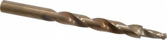 Made in USA - 13/32" Body, 9/32" Step Diam, Straight Shank, Cobalt Subland Step Drill Bit - Americas Industrial Supply
