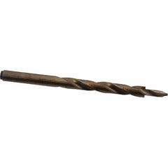 Made in USA - Letter L Body, 0.178" Step Diam, Straight Shank, Cobalt Subland Step Drill Bit - Americas Industrial Supply